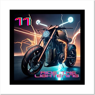 Ride the lightening Posters and Art